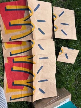 6 Travis Scott x Mcdonald’s Paper Bags